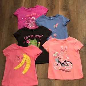 Carter’s 4T shirt bundle